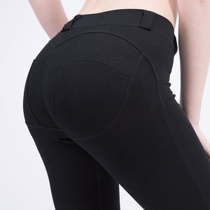 Women's Leggings High Waist Solid Sexy Skinny Sports Leggings